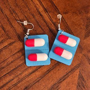 PIll Earrings *Accepting all reasonable offers!
